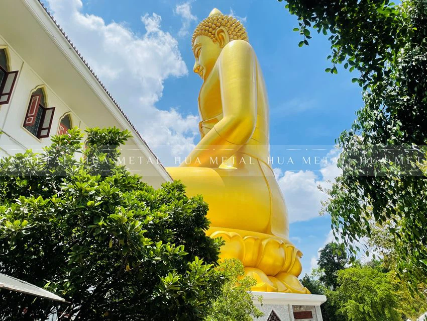 Thailand Buddha statue-back view